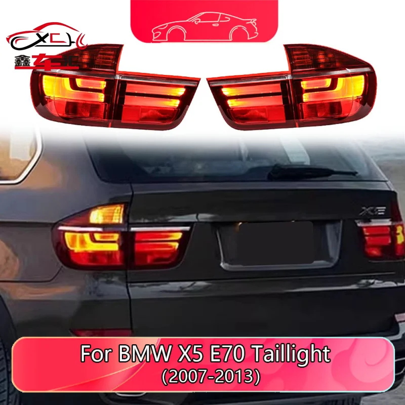 Car Taillight For BMW X5 E70 Taillight Assembly 2007-2013 Modified LED Driving Brake Upgraded Style Plug And Play Accessories
Car Taillight For BMW X5 E70 Taillight Assembly 2007-2013 Modified LED Driving Brake Upgraded Style Plug And Play Accessories