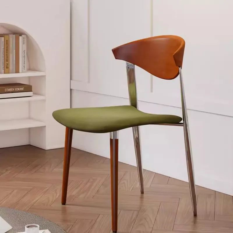 Waiting Makeup Dining Chairs Comfortable Creative Balcony Design Nordic Dining Chairs Wedding Lazy Modern Silla Home Furniture
Waiting Makeup Dining Chairs Comfortable Creative Balcony Design Nordic Dining Chairs Wedding Lazy Modern Silla Home Furniture