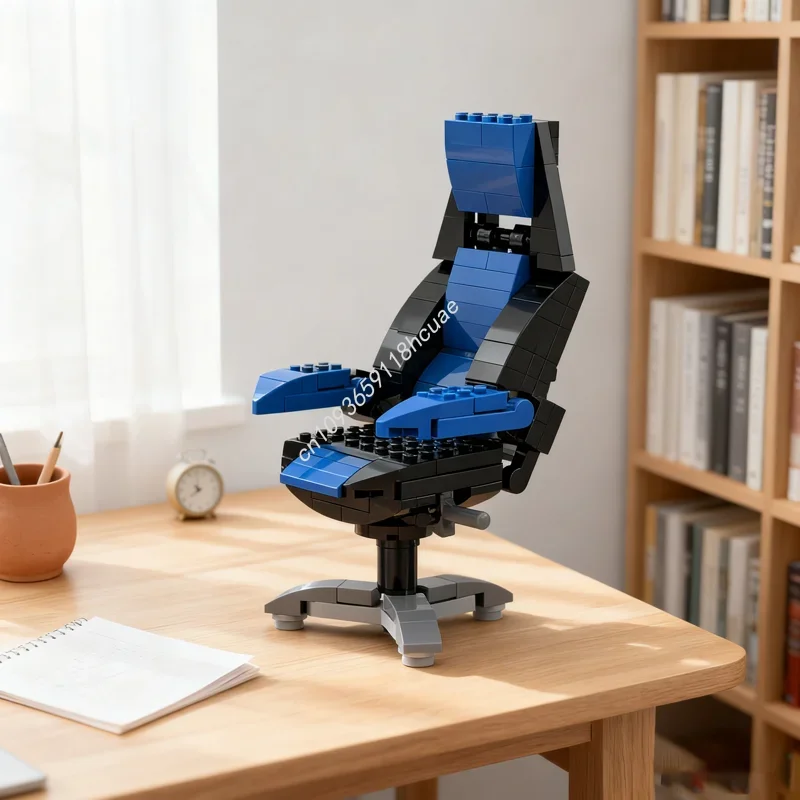 Набор для сборки игрового кресла MOC, 61 деталь, конструктор, модель для дизайнеров, архитектурная игрушка, подарок на Рождество, DIY, для творчества детей
Набор для сборки игрового кресла MOC, 61 деталь, конструктор, модель для дизайнеров, архитектурная игрушка, подарок на Рождество, DIY, для творчества детей