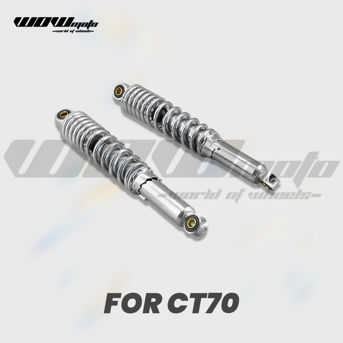 Mini Moto Rear Shock For DAX CT70 ST70 | 330mm Silver Adjustable Shock Absorber | Custom Motorcycle Suspension Parts
Mini Moto Rear Shock For DAX CT70 ST70 | 330mm Silver Adjustable Shock Absorber | Custom Motorcycle Suspension Parts