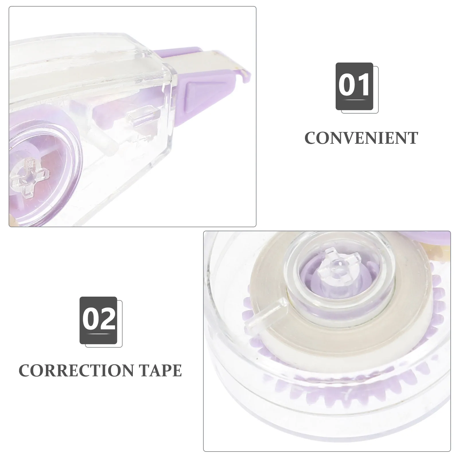 Mini Correction Tape Set Double Headed Design School Supplies Tapes Studying Daily Safe Paper Photos Books Compact
Mini Correction Tape Set Double Headed Design School Supplies Tapes Studying Daily Safe Paper Photos Books Compact