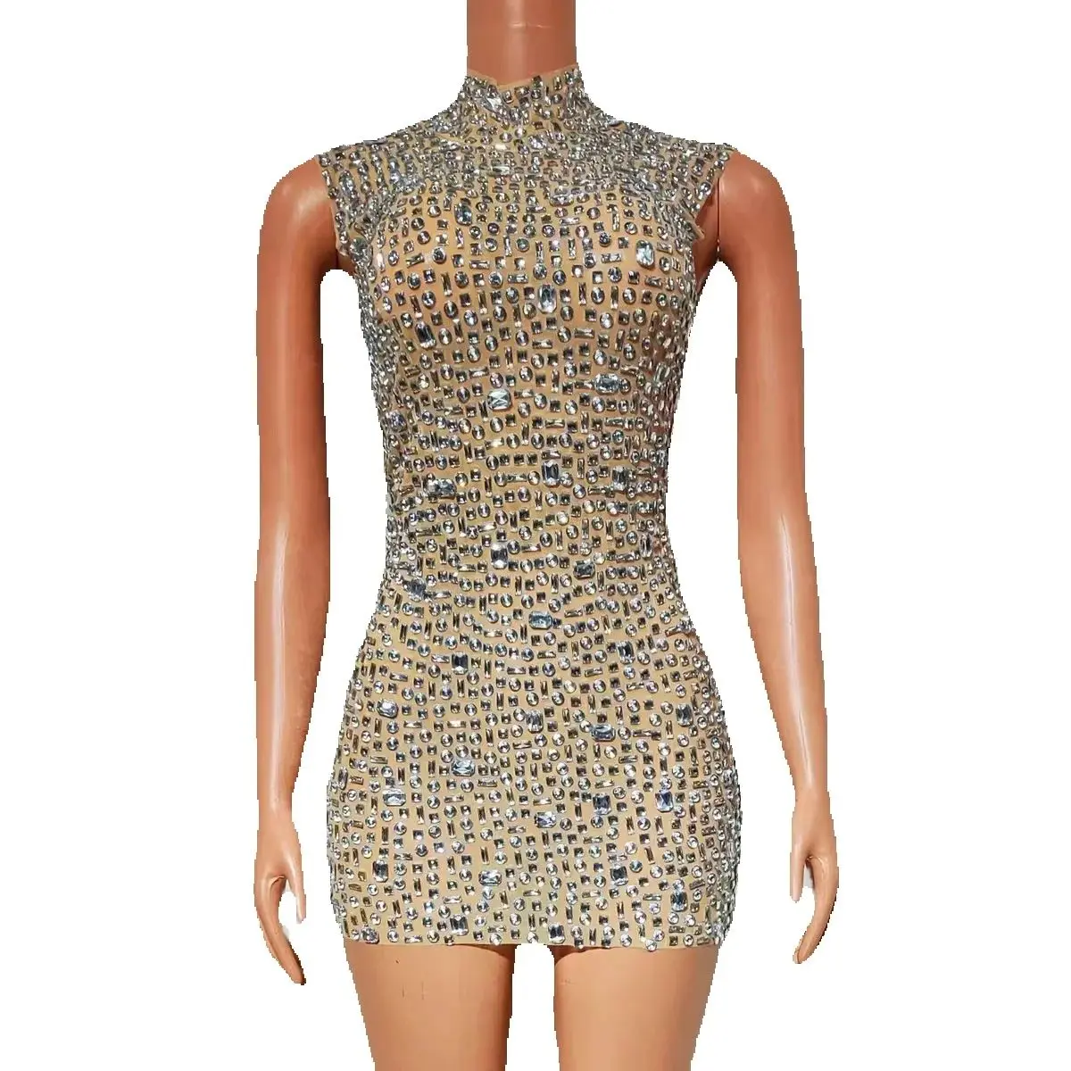 Nightclub DJ Bar Female Singer Stage Performance Costume Sexy Full Diamond Perspective Hip Bag Skirt Dance Team Party Theme Show
Nightclub DJ Bar Female Singer Stage Performance Costume Sexy Full Diamond Perspective Hip Bag Skirt Dance Team Party Theme Show