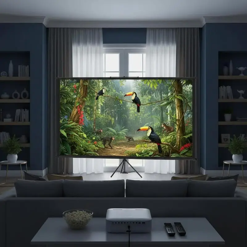 Free Shipping-Portable Projection Display 90 inch 16:9 For Movie Home Cinema Office, 4K HD Visual Wrinkle-Free Height Adjustable
Free Shipping-Portable Projection Display 90 inch 16:9 For Movie Home Cinema Office, 4K HD Visual Wrinkle-Free Height Adjustable