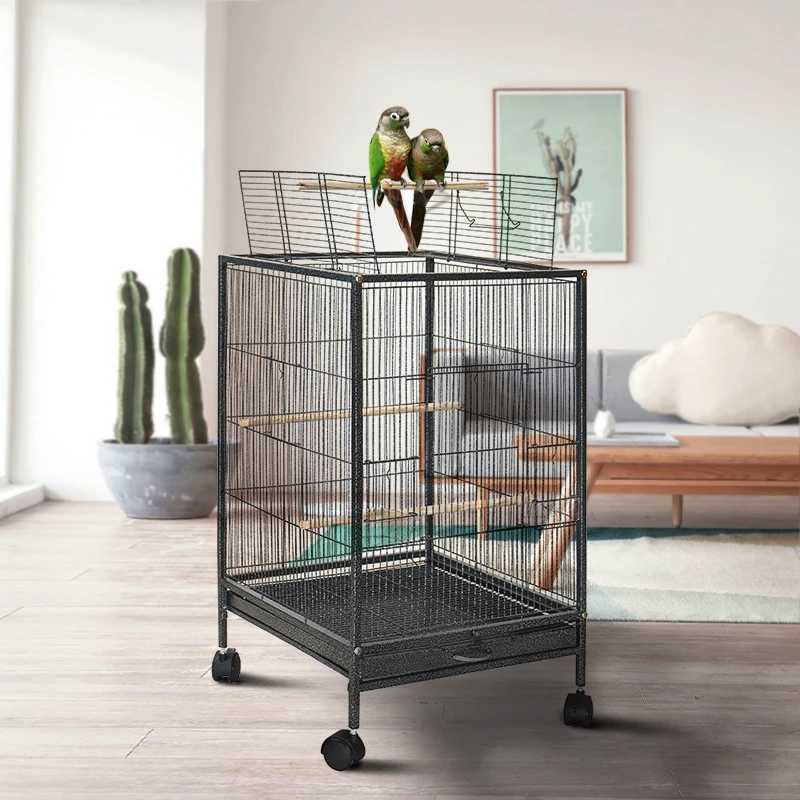 Pengmeier household parrot special bird cage Xuanfeng tiger skin special medium bird cage metal luxury villa bird cage
Pengmeier household parrot special bird cage Xuanfeng tiger skin special medium bird cage metal luxury villa bird cage