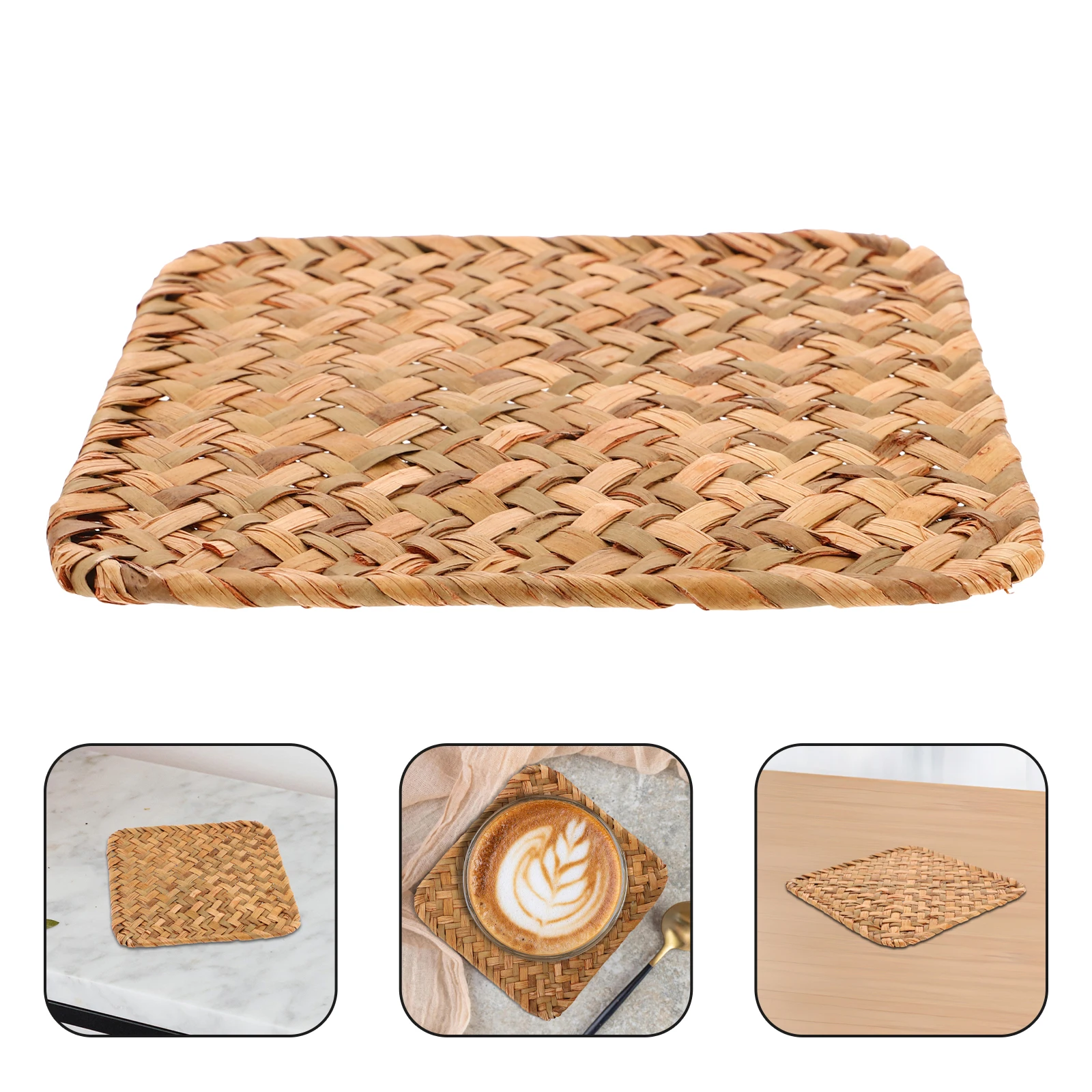 Woven Placemats Disposable for Party Seaweed Dining Rattan Chargers Dinner Plates Straw
Woven Placemats Disposable for Party Seaweed Dining Rattan Chargers Dinner Plates Straw