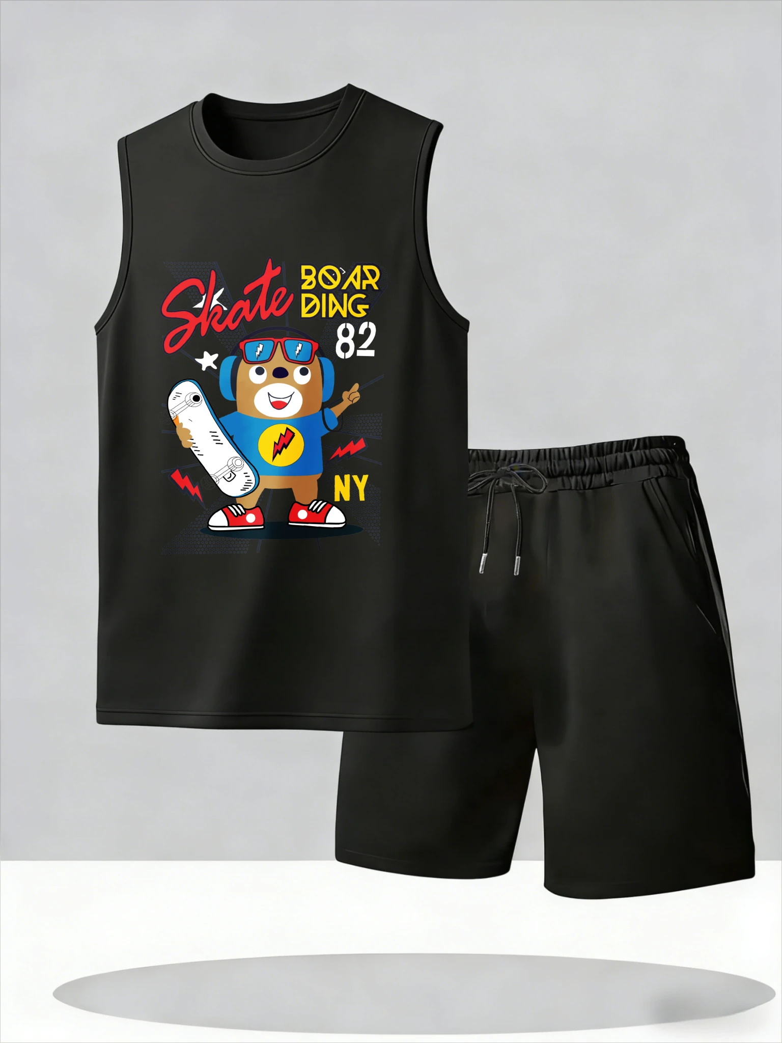 Men's Tank Top Sets 2026 Summer Thin Quick Dry beach oversize crewneck running Tracksuit men seaside Suit for man Breathable
Men's Tank Top Sets 2026 Summer Thin Quick Dry beach oversize crewneck running Tracksuit men seaside Suit for man Breathable