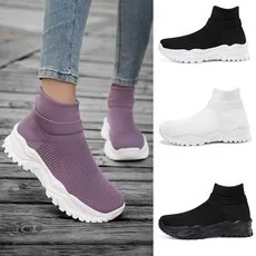 Покупленные товары - большие летающие тканые высокие женские туфли, легкие и удобные кроссовки для пар.
Покупленные товары - большие летающие тканые высокие женские туфли, легкие и удобные кроссовки для пар.