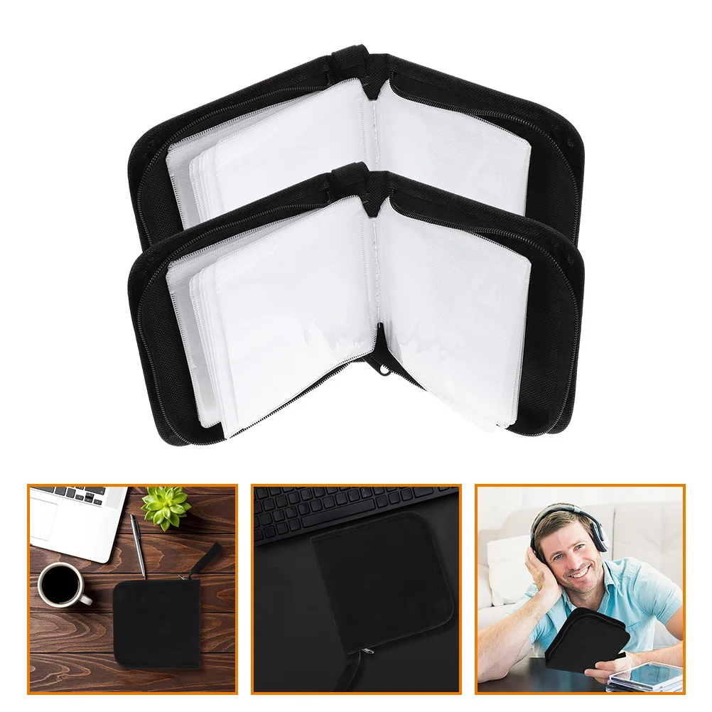 2pcs Wallet Portable Disc Storage Zipper Closure Dvd Organizer Holder For Car Travel Cd Storage Bag Dvd Case Cd Holder Case
2pcs Wallet Portable Disc Storage Zipper Closure Dvd Organizer Holder For Car Travel Cd Storage Bag Dvd Case Cd Holder Case
