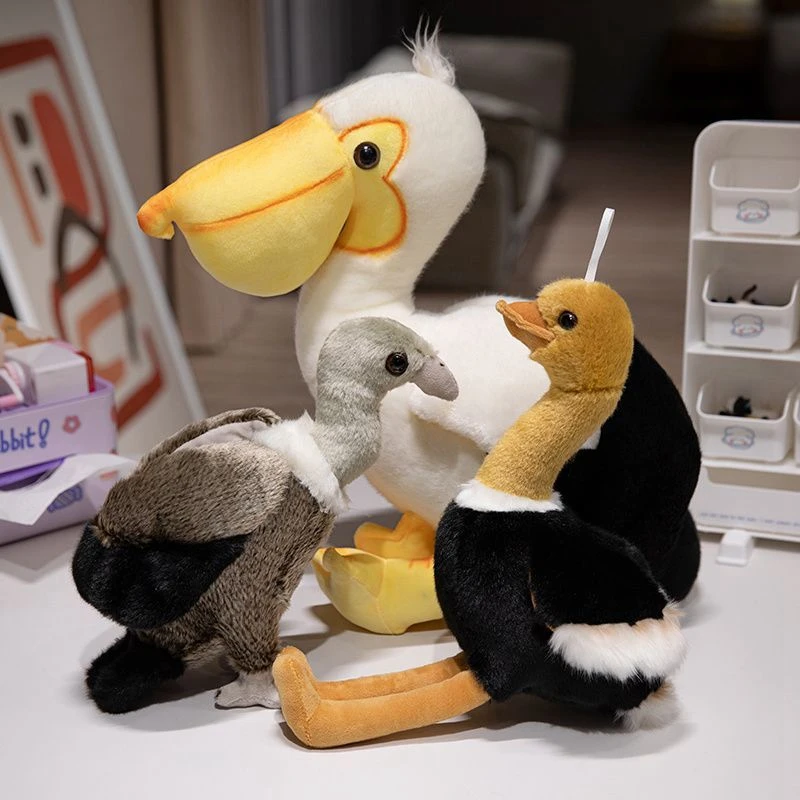 25cm Bird Vulture Plush Toy Kawaii Pelican Soft Companion Bird Doll for Children's Festival Birthday and Christmas Gifts
25cm Bird Vulture Plush Toy Kawaii Pelican Soft Companion Bird Doll for Children's Festival Birthday and Christmas Gifts