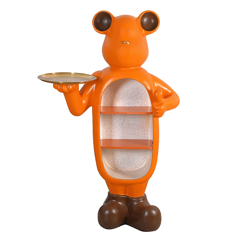 Creative cartoon bear living room, sofa, storage tray, large floor to ceiling decoration, home, bedroom, bedside table
Creative cartoon bear living room, sofa, storage tray, large floor to ceiling decoration, home, bedroom, bedside table