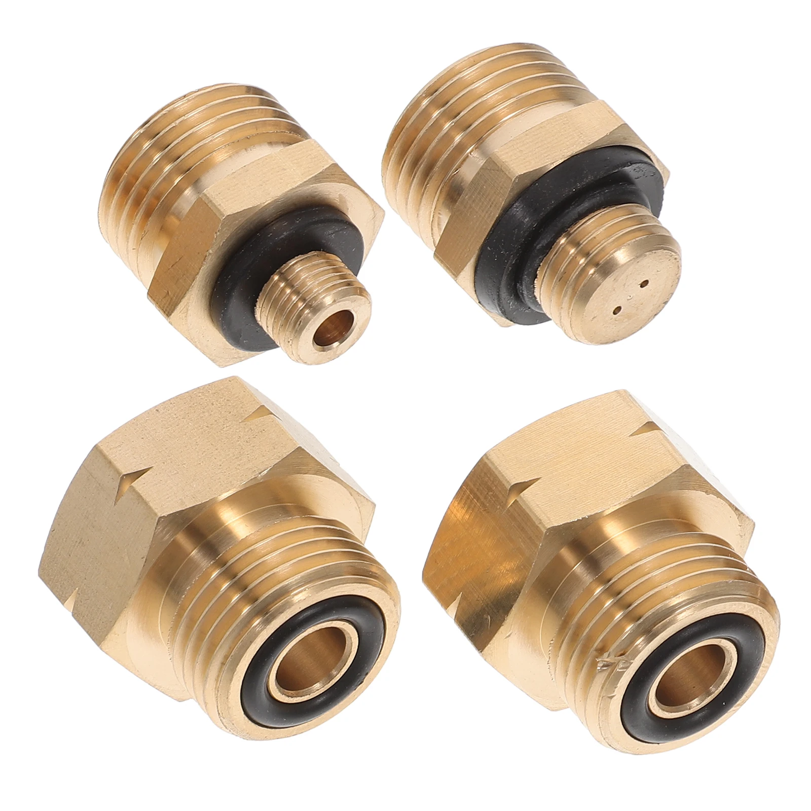 4 Pcs Gas Cylinder Connection Adapter Converter for Tank Camping Stove Copper Connector Supply
4 Pcs Gas Cylinder Connection Adapter Converter for Tank Camping Stove Copper Connector Supply
