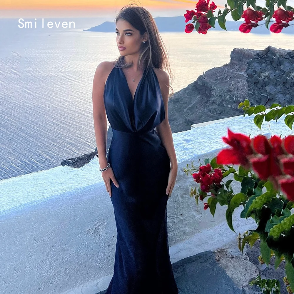 Smileven Gorgeous Mermaid Prom Dress V Neck Pleat Party Gowns Formal Sleeveless Occassion Dress Customized 2026
Smileven Gorgeous Mermaid Prom Dress V Neck Pleat Party Gowns Formal Sleeveless Occassion Dress Customized 2026