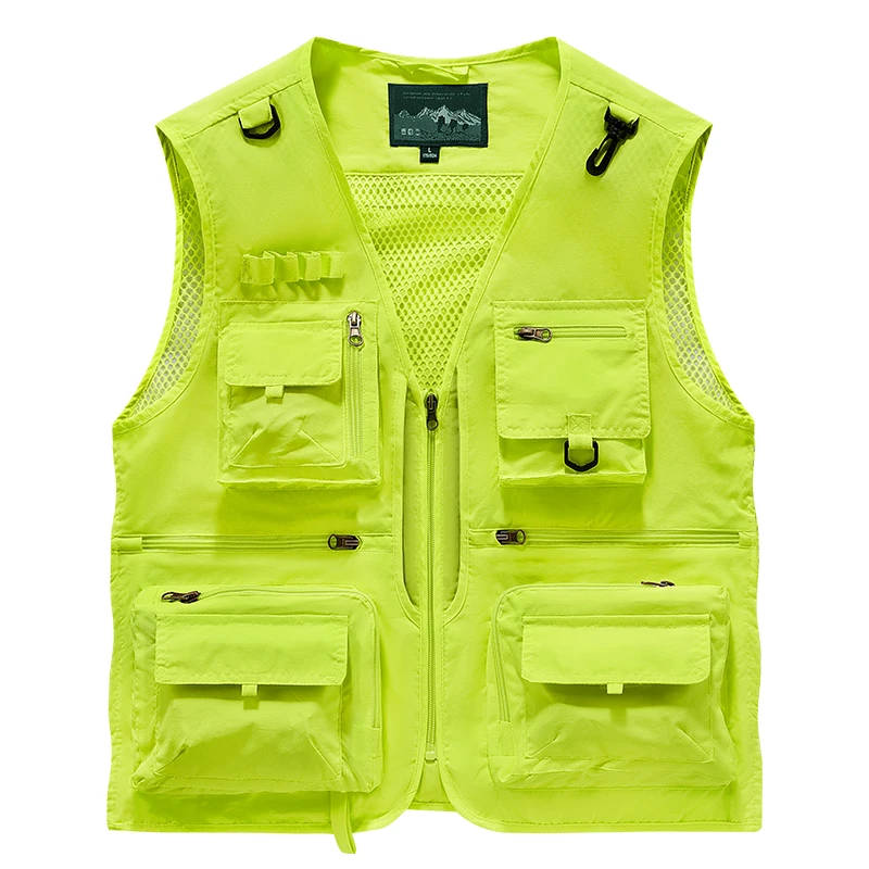 Men,s Fishing Vest Summer Work Safari Vest with Casual Lightweight Outdoor Fishing Travel Photo Cargo Vest Jacket Multi Pockets
Men,s Fishing Vest Summer Work Safari Vest with Casual Lightweight Outdoor Fishing Travel Photo Cargo Vest Jacket Multi Pockets