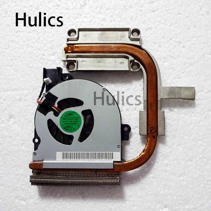 Hulics используемый охлаждающий вентилятор для радиатора процессора ноутбука TOSHIBA M645 M640 P745 AB7105HX-GB3
Hulics используемый охлаждающий вентилятор для радиатора процессора ноутбука TOSHIBA M645 M640 P745 AB7105HX-GB3