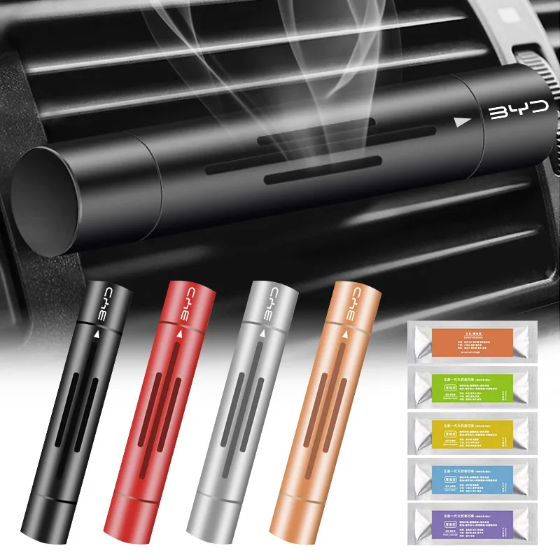 Auto Emblem Car Air Freshener Outlet Air Vent Perfume Diffuser For BYD Qing Song Tang Yuan F3 I3 F0 F6 S6 S8 E5 E6 G3 G6 L3 S7
Auto Emblem Car Air Freshener Outlet Air Vent Perfume Diffuser For BYD Qing Song Tang Yuan F3 I3 F0 F6 S6 S8 E5 E6 G3 G6 L3 S7