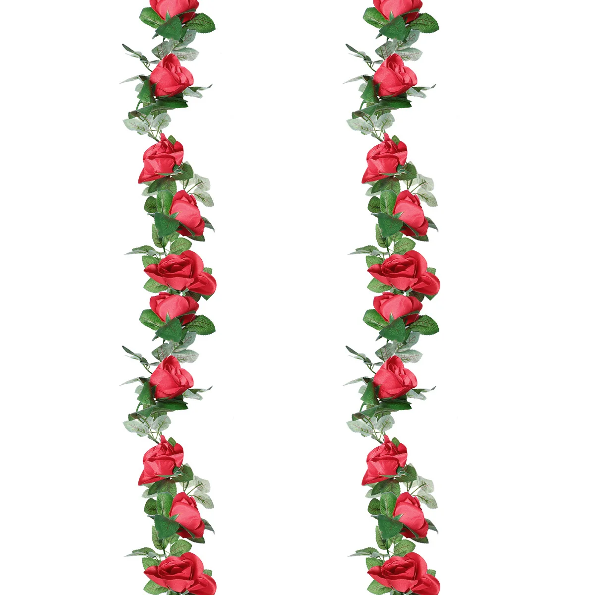 2Pcs Imitation Rose Canes Artificial Rattan Vines for Home Garden Hotel Party Wedding Romantic Festival Decoration Red
2Pcs Imitation Rose Canes Artificial Rattan Vines for Home Garden Hotel Party Wedding Romantic Festival Decoration Red