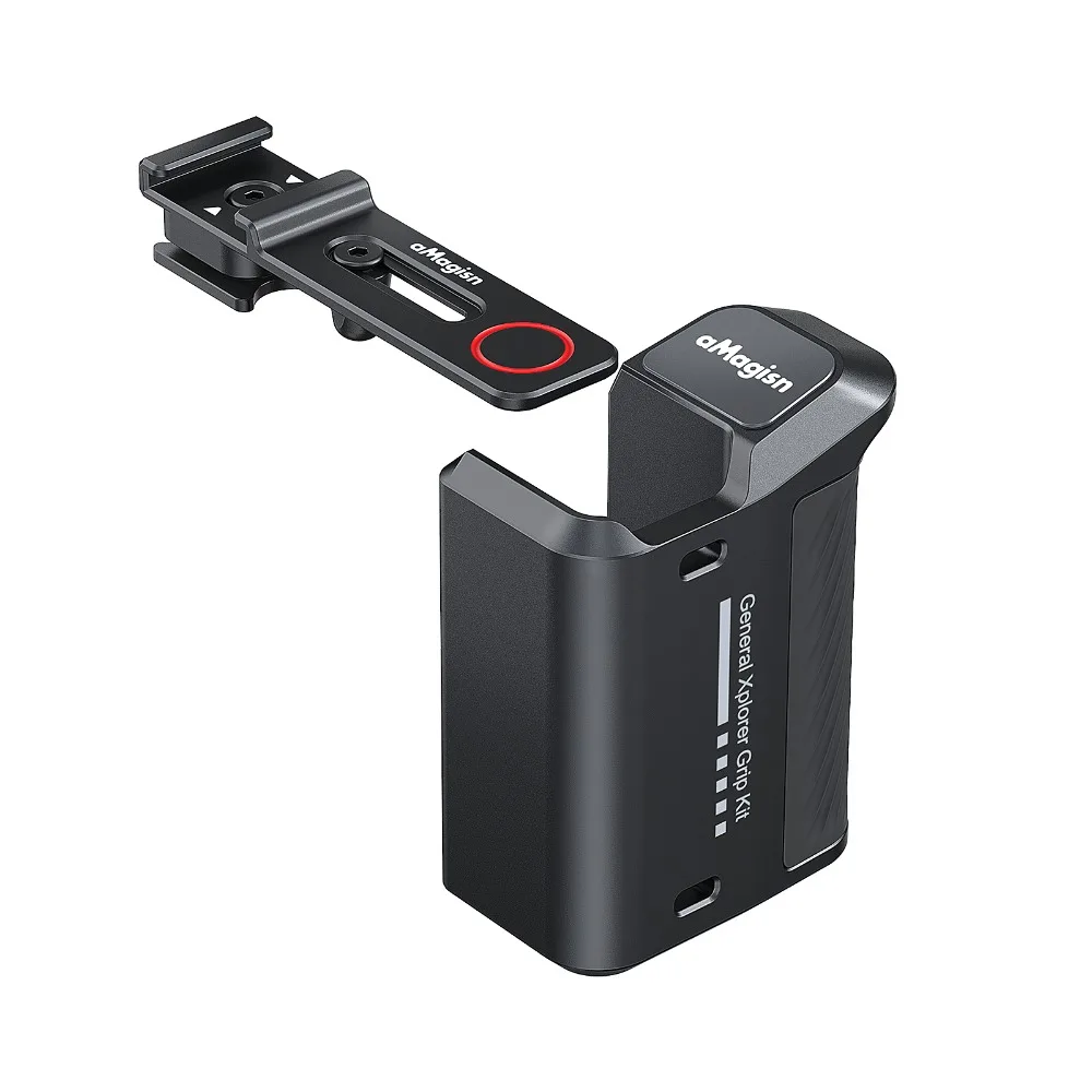 Aluminum Alloy Xplorer Grip Kit Handle Street Grip Vlog Holder for DJI Action 5Pro/4/3/Insta360 Ace Pro 2/GO Ultra
Aluminum Alloy Xplorer Grip Kit Handle Street Grip Vlog Holder for DJI Action 5Pro/4/3/Insta360 Ace Pro 2/GO Ultra