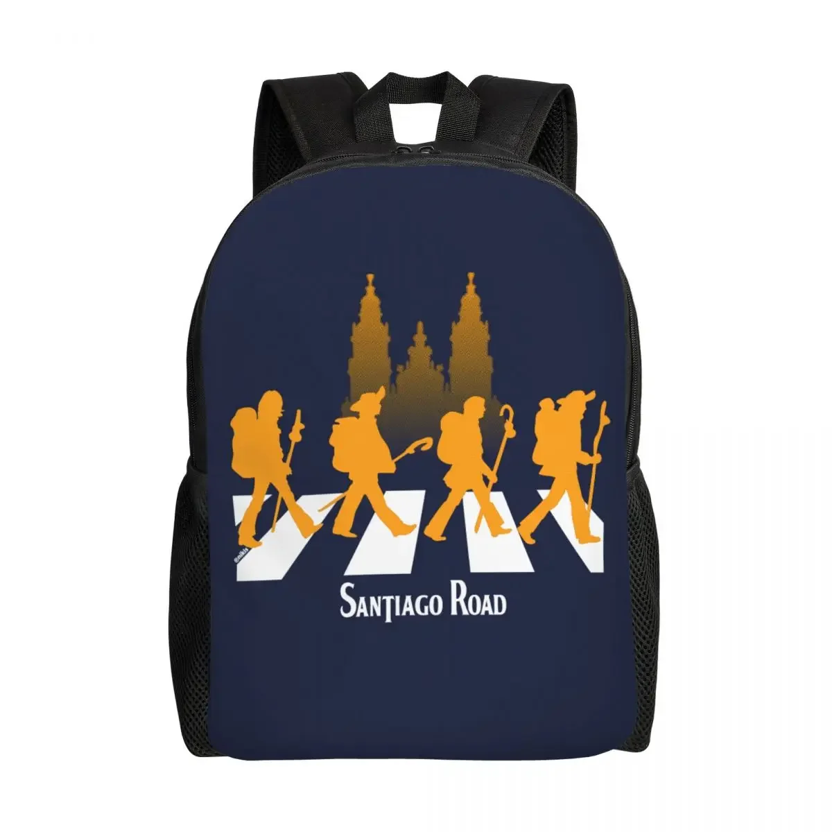 Custom Santiago Road Backpack for Men Women College School Student Bookbag Fits 15 Inch Laptop Bags
Custom Santiago Road Backpack for Men Women College School Student Bookbag Fits 15 Inch Laptop Bags