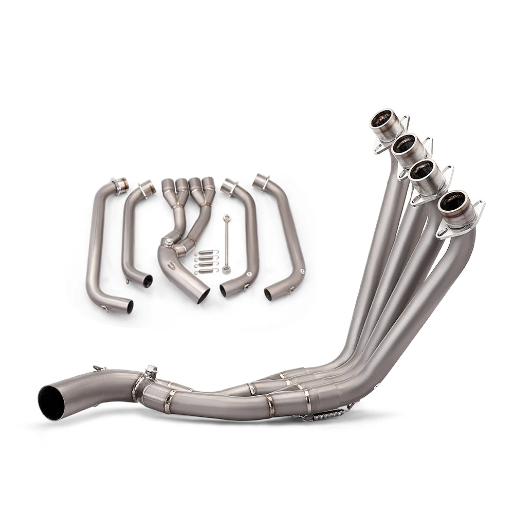 51mm Exhaust Motorcycle System Titanium alloy escape para moto Front Link Pipe For CB650F CB650R CBR650 CBR650F
51mm Exhaust Motorcycle System Titanium alloy escape para moto Front Link Pipe For CB650F CB650R CBR650 CBR650F