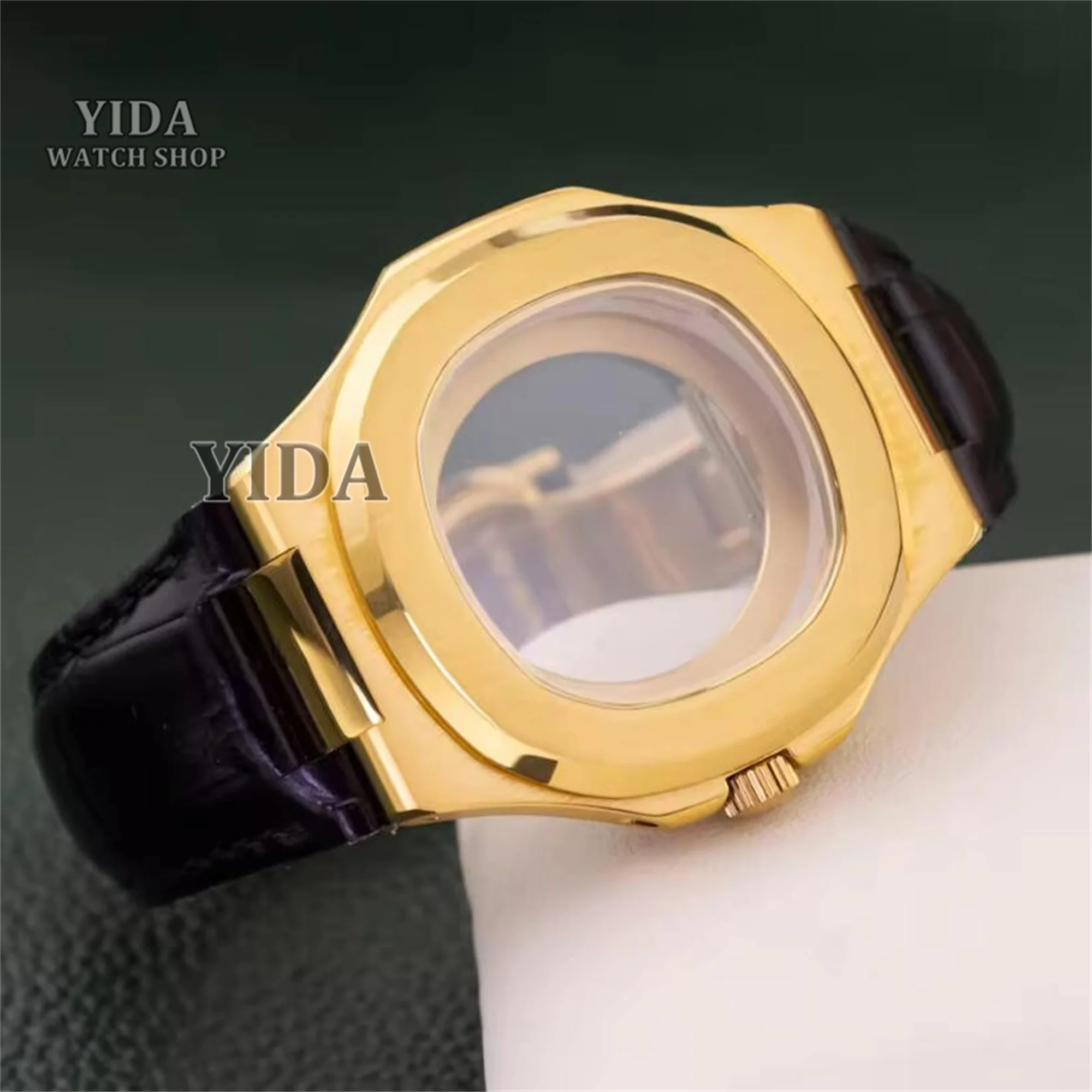 NH35 Watch Case Genuine Leather Strap for Nautilus Case Bracelet Sapphire Glass Case fit NH34 NH35 NH36 NH38 Movement MOD Parts
NH35 Watch Case Genuine Leather Strap for Nautilus Case Bracelet Sapphire Glass Case fit NH34 NH35 NH36 NH38 Movement MOD Parts