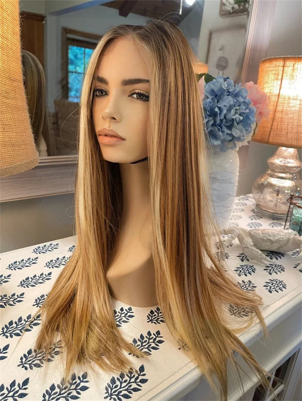 Soft Long Highlight Blonde Silk Straight 5x5 Silk Base Jewish Human Hair With BabyHair HD Lace European Hair Glueless Preplucked
Soft Long Highlight Blonde Silk Straight 5x5 Silk Base Jewish Human Hair With BabyHair HD Lace European Hair Glueless Preplucked