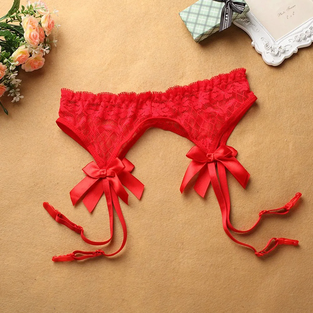 Women's Lace Bow Garters Sexy Lingerie Adjustable Suspender Belt For High Stockings Elastic Underwear Breathable Bodystocking
Women's Lace Bow Garters Sexy Lingerie Adjustable Suspender Belt For High Stockings Elastic Underwear Breathable Bodystocking