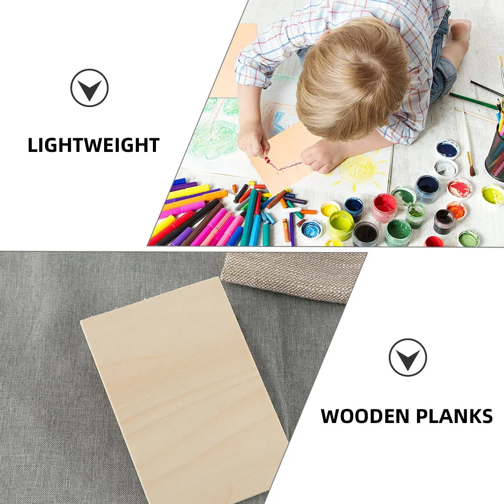 10Pcs Wooden Boards Crafts DIY Unpainted Basswood Sheets Multi-Purpose DIY Supplies for Painting Carving Decoration
10Pcs Wooden Boards Crafts DIY Unpainted Basswood Sheets Multi-Purpose DIY Supplies for Painting Carving Decoration