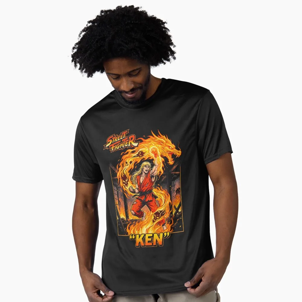 90s Ken Street Fighter Retro Combat Gift t shirt Arcade game Graphic Tee 100% cotton printed Y2K Clothes Large size Tops S-6XL
90s Ken Street Fighter Retro Combat Gift t shirt Arcade game Graphic Tee 100% cotton printed Y2K Clothes Large size Tops S-6XL