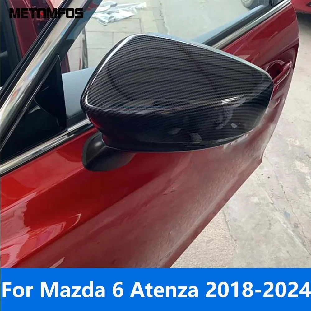 Rearview Mirror Cover Trim For Mazda 6 M6 Atenza 2018-2023 2024 Carbon Fiber Side Door Mirror Protector Accessories Car Styling
Rearview Mirror Cover Trim For Mazda 6 M6 Atenza 2018-2023 2024 Carbon Fiber Side Door Mirror Protector Accessories Car Styling