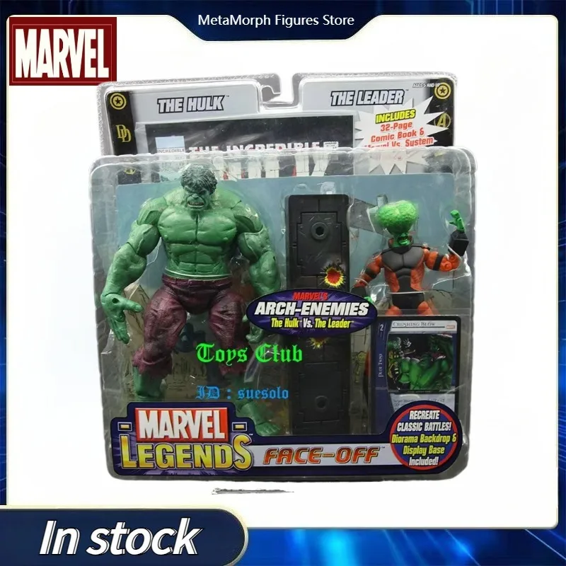 Оригинальная аниме-фигурка MARVE Legends ARCH-ENEMES The Hulk Vs.The Leader, коллекция моделей игрушек
Оригинальная аниме-фигурка MARVE Legends ARCH-ENEMES The Hulk Vs.The Leader, коллекция моделей игрушек