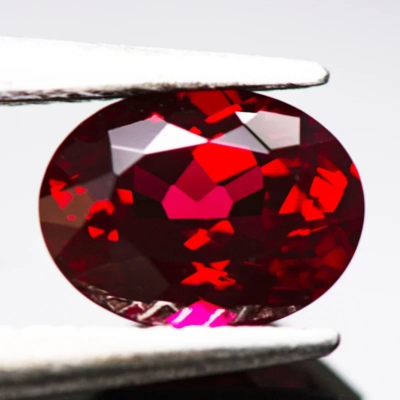 NEW Lab Grown Ruby Pigeon Blood Red Color Oval Shape VVS1 Stone for Charms Diy Jewelry Making Earrings Selectable AGL Certificat
NEW Lab Grown Ruby Pigeon Blood Red Color Oval Shape VVS1 Stone for Charms Diy Jewelry Making Earrings Selectable AGL Certificat