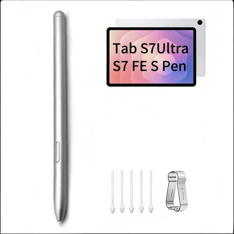 Стилус SPen для Samsung Galaxy Tab S7 FE, замена оригинального стилуса + 5 бесплатных сменных наконечников для Samsung Galaxy Tab S7 FE
Стилус SPen для Samsung Galaxy Tab S7 FE, замена оригинального стилуса + 5 бесплатных сменных наконечников для Samsung Galaxy Tab S7 FE