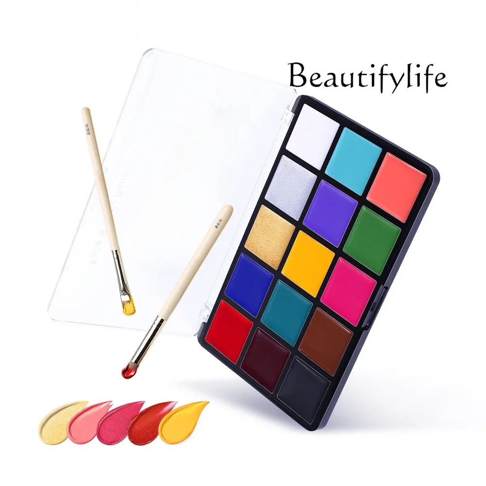 Beauty Makeup Light luxury exquisite oily human face paint paint makeup plate high-end new model
Beauty Makeup Light luxury exquisite oily human face paint paint makeup plate high-end new model