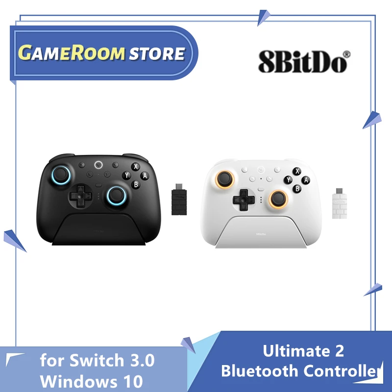 8BitDo Ultimate 2 Bluetooth Wireless Gaming Controller with Charging Dock Gamepad Joystick for PC Windows 10/11 Nintendo Switch
8BitDo Ultimate 2 Bluetooth Wireless Gaming Controller with Charging Dock Gamepad Joystick for PC Windows 10/11 Nintendo Switch