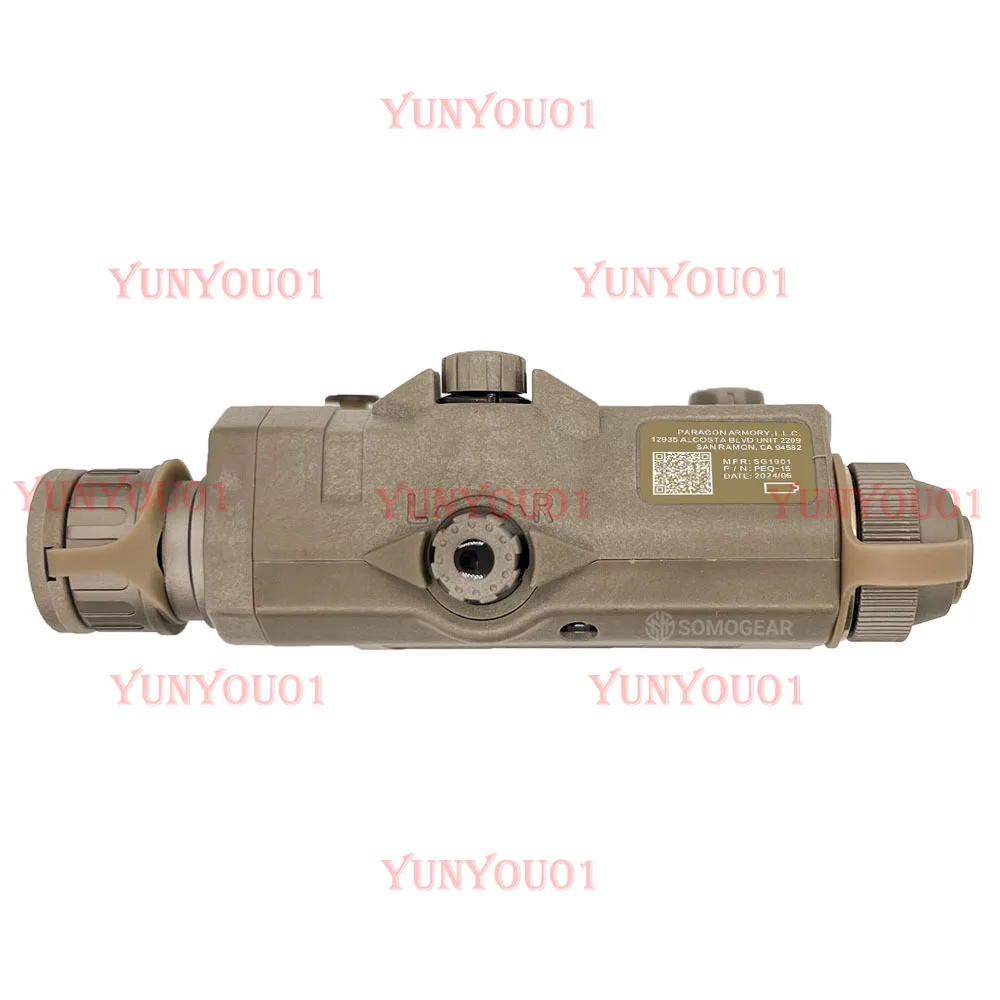 For SomoGear PEQ-15 Airsoft Aiming Laser IR Laser Flashlight
For SomoGear PEQ-15 Airsoft Aiming Laser IR Laser Flashlight