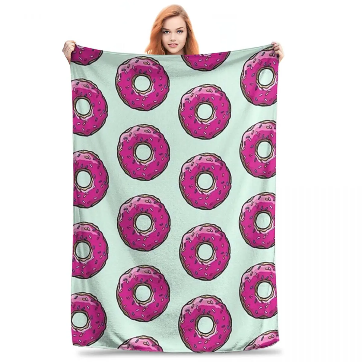 Classic Simpsons Donuts Blanket Fleece Warm Sofa Throw Blankets For Home Bedroom Outdoor Throws Bedspread Quilt
Classic Simpsons Donuts Blanket Fleece Warm Sofa Throw Blankets For Home Bedroom Outdoor Throws Bedspread Quilt