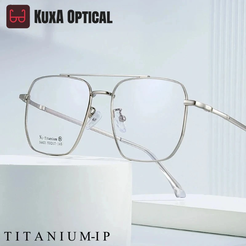 KUXA модные мужские очки с двойным лучом из титанового сплава, ретро-трендовые оптические оправы для очков по рецепту, женские 34421
KUXA модные мужские очки с двойным лучом из титанового сплава, ретро-трендовые оптические оправы для очков по рецепту, женские 34421