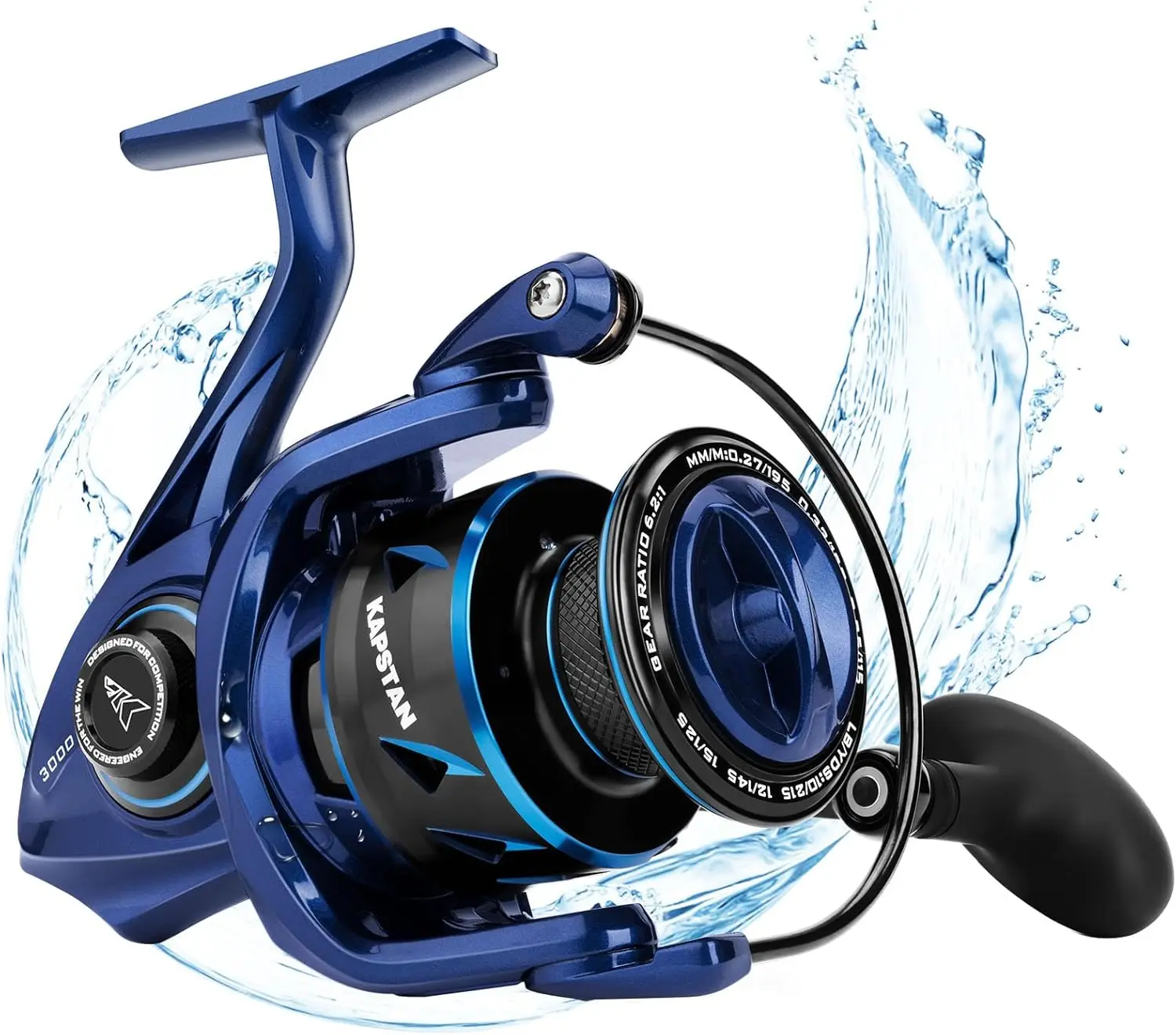 Saltwater Spinning Fishing Reel, Up to 55LBs Max Drag, IPX6 Waterproof & Corrosion-Resistant - Ideal for Saltwater Fishing
Saltwater Spinning Fishing Reel, Up to 55LBs Max Drag, IPX6 Waterproof & Corrosion-Resistant - Ideal for Saltwater Fishing