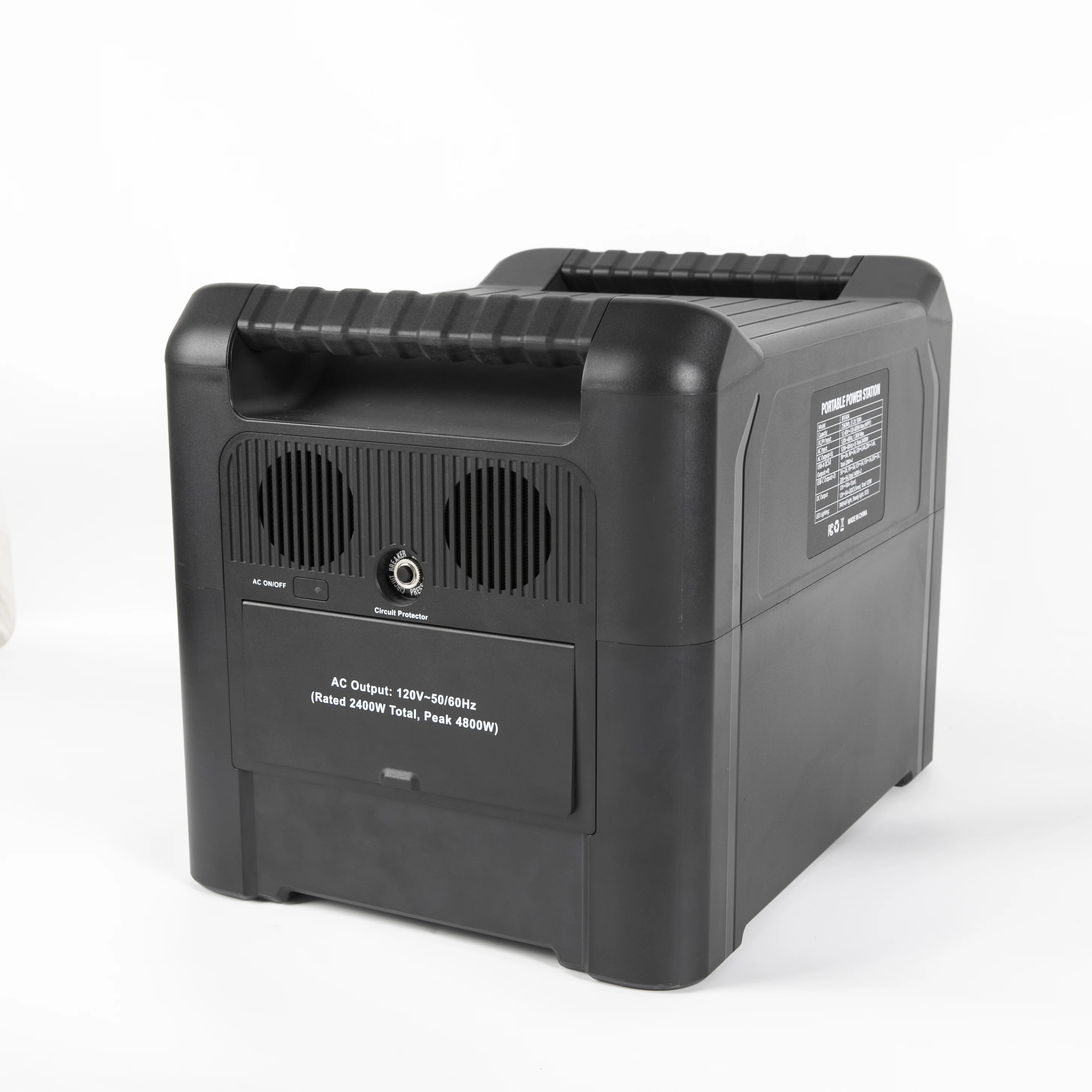 Golden Supplier Generator Backup Lithium 120V 2300W 2400W Portable Solar Power Station
Golden Supplier Generator Backup Lithium 120V 2300W 2400W Portable Solar Power Station