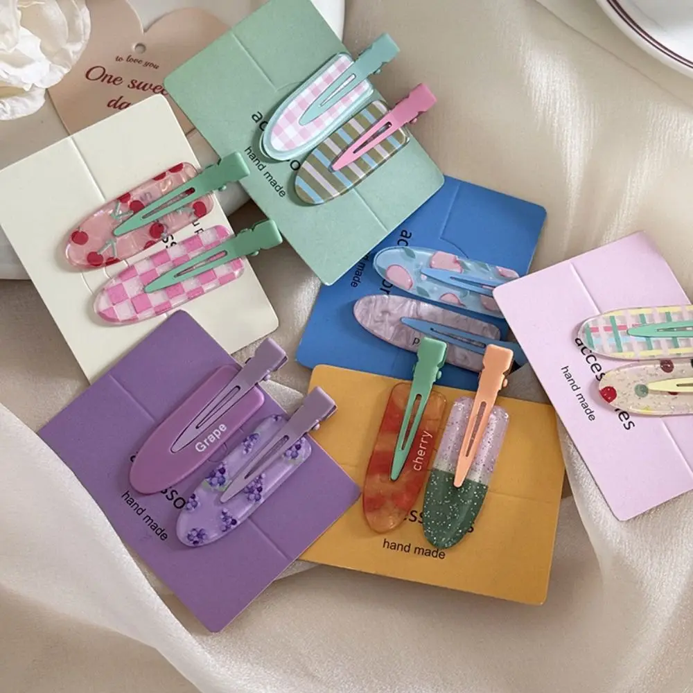 Retro Cherry Traceless Hairpin Duckbill Clip Geometry Fruit Hairpin Barrettes Headwear Makeup Hair Clip Kids 
Retro Cherry Traceless Hairpin Duckbill Clip Geometry Fruit Hairpin Barrettes Headwear Makeup Hair Clip Kids