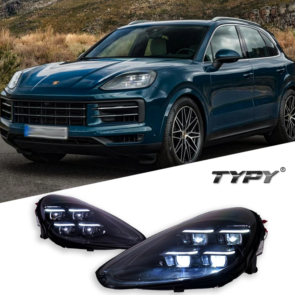 Автомобиль для Porsche Cayenne 958.1 958.2 Фара 2011-2017 Обновление 2024 Модифицированный DRL Динамический указатель поворота Светодиодный светильник Автоаксессуары
Автомобиль для Porsche Cayenne 958.1 958.2 Фара 2011-2017 Обновление 2024 Модифицированный DRL Динамический указатель поворота Светодиодный светильник Автоаксессуары