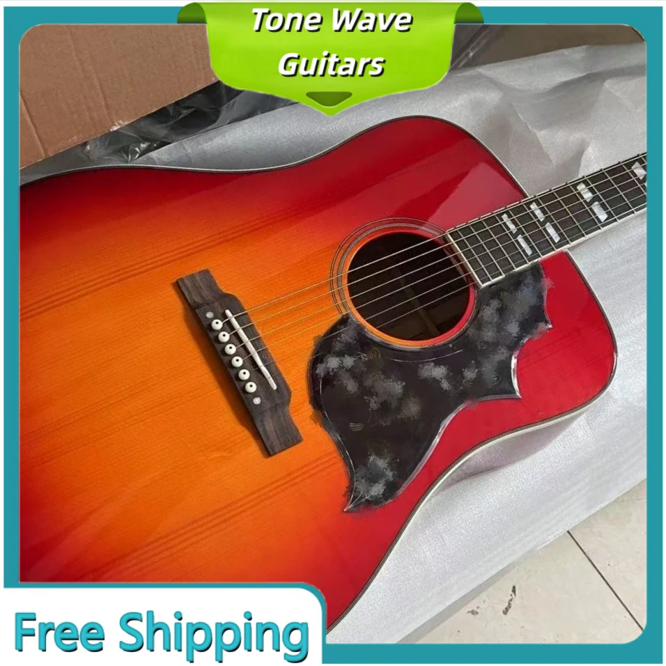 41 Inch Profile Sunset Color Bee Bird Glossy Rosewood Neck Solid Top Spruce Body Rosewood Fingerboard Acoustic Guitar
41 Inch Profile Sunset Color Bee Bird Glossy Rosewood Neck Solid Top Spruce Body Rosewood Fingerboard Acoustic Guitar
