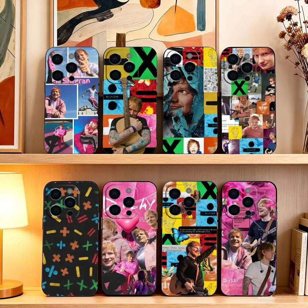 S-Singer E-Ed Sheeran Phone Case For iPhone 17,16,15,14,13,12,11 Plus,Pro Max,XS,Soft Silicone Black Cover
S-Singer E-Ed Sheeran Phone Case For iPhone 17,16,15,14,13,12,11 Plus,Pro Max,XS,Soft Silicone Black Cover