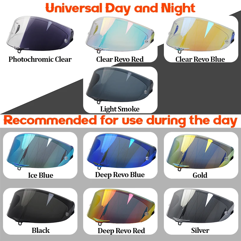 Visor Photochromic Replacement Mirror Lens for AGV Pista GPR, Pista GPRR, CORSA R, RACE3 Helmet Lens Visor Anti-fog
Visor Photochromic Replacement Mirror Lens for AGV Pista GPR, Pista GPRR, CORSA R, RACE3 Helmet Lens Visor Anti-fog