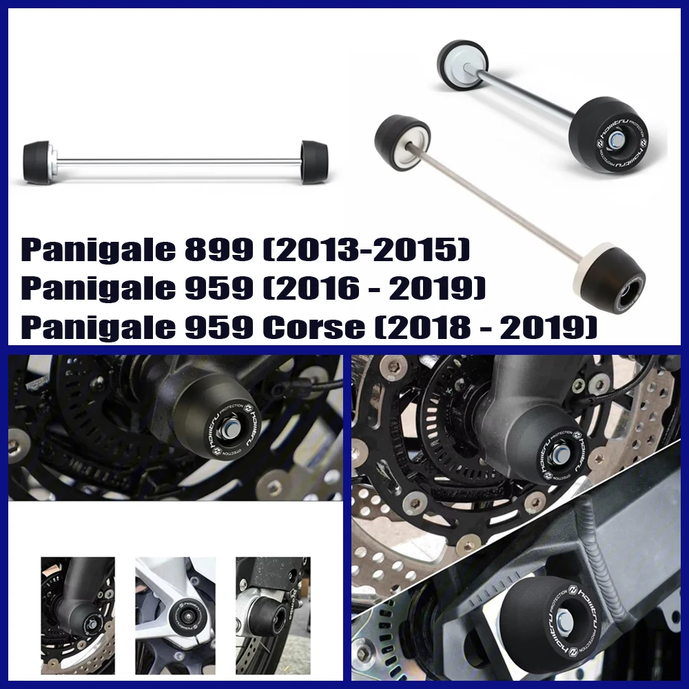 for Ducati Panigale 899 959 Corse 2016-2019 Motorcycle Front and Rear Axle Protection Device
for Ducati Panigale 899 959 Corse 2016-2019 Motorcycle Front and Rear Axle Protection Device