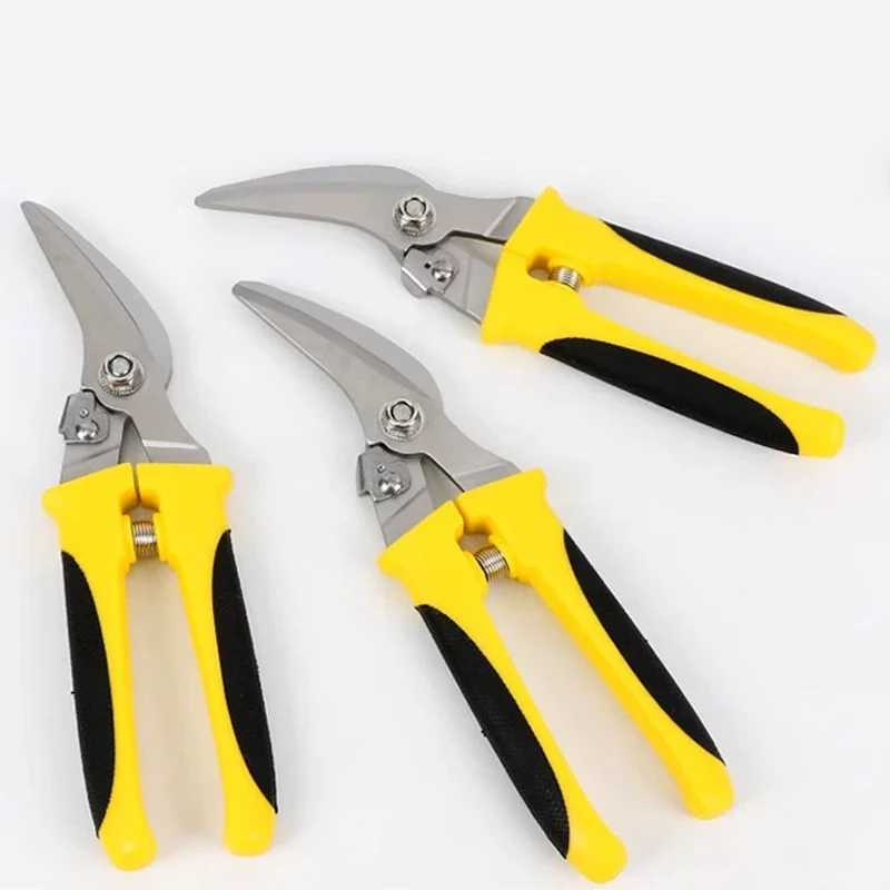 AOBT 1PC Stainless Steel Industrial Electrician Iron Scissors Multifunction Manually Shears Groove Cutting Wire Thin Plate Tools
AOBT 1PC Stainless Steel Industrial Electrician Iron Scissors Multifunction Manually Shears Groove Cutting Wire Thin Plate Tools