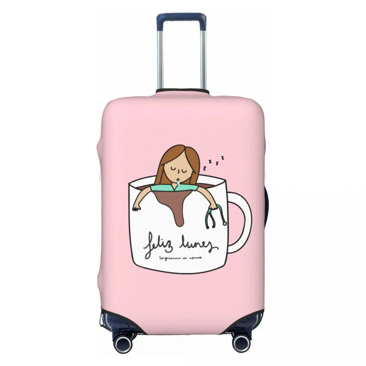 Custom Enfermera En Apuros Doctor Nurse Medical Travel Luggage Cover Washable Suitcase Cover Protector Fit 18-32 Inch
Custom Enfermera En Apuros Doctor Nurse Medical Travel Luggage Cover Washable Suitcase Cover Protector Fit 18-32 Inch
