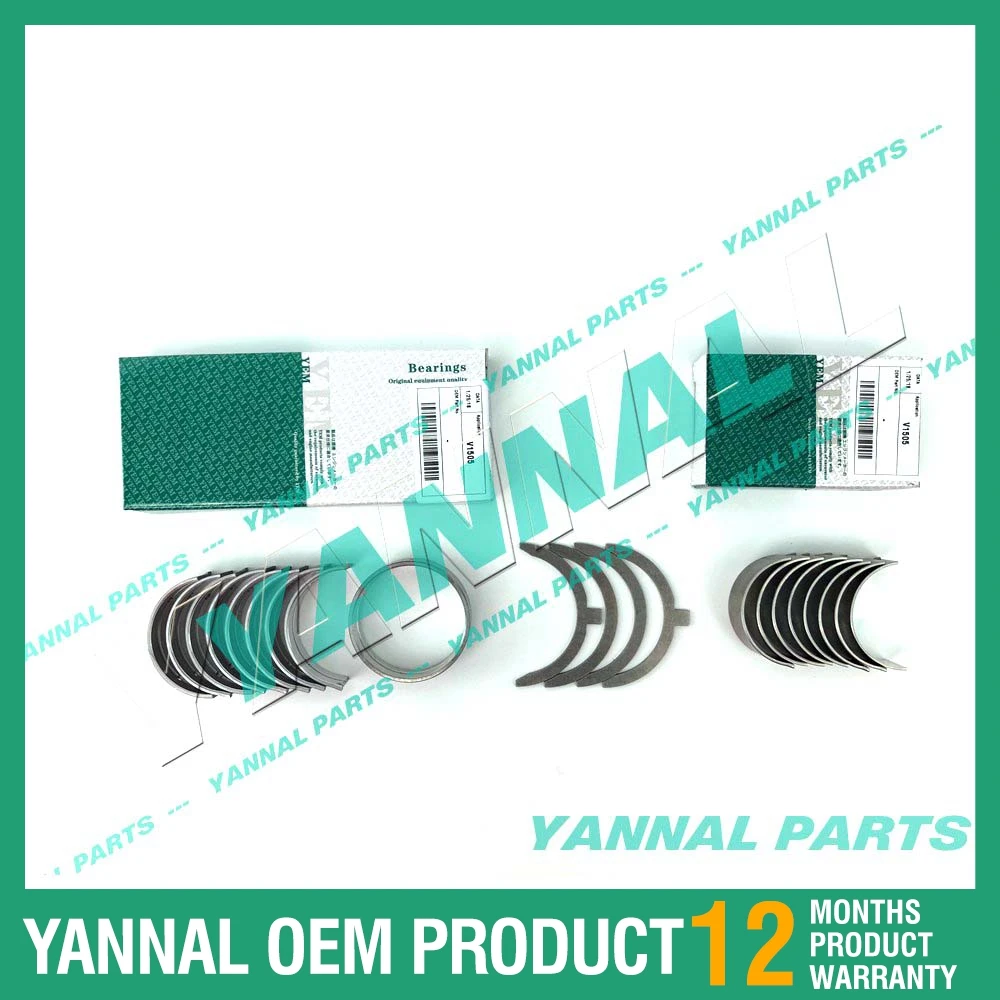 Competitive Price V1505 Main & Con Rod Bearing For Bobcat Kubota V1505T V1505E Engine
Competitive Price V1505 Main & Con Rod Bearing For Bobcat Kubota V1505T V1505E Engine