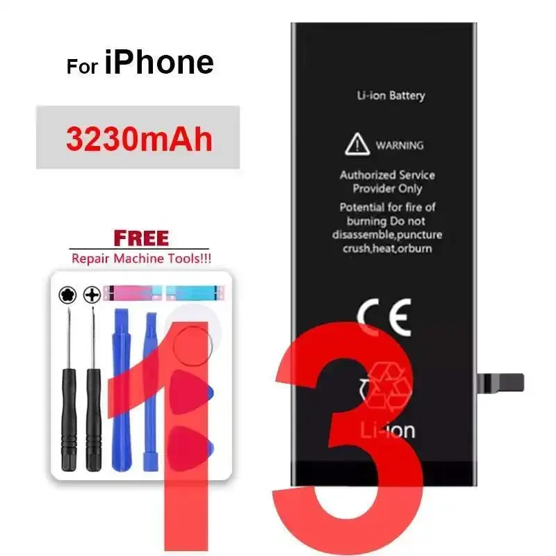 Li-ion Battery For iPhone 11 12 13 14 15 Pro Max mini Plus SE X XR XS Max 12mini 13pro 13promax Replacement Phone Batteries
Li-ion Battery For iPhone 11 12 13 14 15 Pro Max mini Plus SE X XR XS Max 12mini 13pro 13promax Replacement Phone Batteries