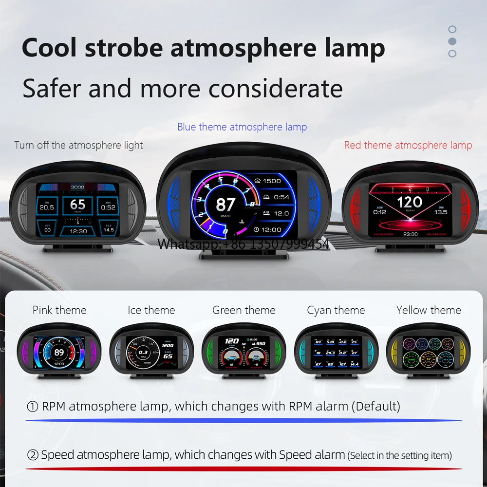 Universal OBD2+GPS Smart Gauge 3.5Inch Screen HUD P2 Head up Display Smart Digital Instrument OBDII Speedometer
Universal OBD2+GPS Smart Gauge 3.5Inch Screen HUD P2 Head up Display Smart Digital Instrument OBDII Speedometer